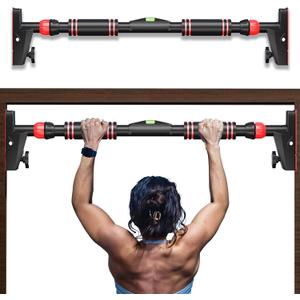 Pull Up Bar for Doorway, Free Standing & Door Workout Equipment Home Gym, No Screw Installation, Adjustable Width