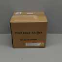 Smartmak Sauna Steamer, Portable 4L Upgraded Steam Pot Generator with Remote Control, Spa Machine with Timer Display Herbal Box for Steam Saunas, 110V US Plug- Grey