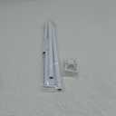 Tension Rods 23-48Inch Tension Curtain Rod Adjustable Curtain Rods No Drilling White Tension Rods for Windows Spring Curtain Rod Tension rods for Doorway,Closet,Windows