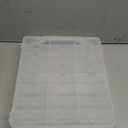 Makartt Nail Polish Organizer: Clear Universal Nail Polish Holder for 48 Bottles, Portable Sturdy Gel Nail Polish Organizer Case with 8 Adjustable Dividers, Space Saver for Nail Bottles Display Travel