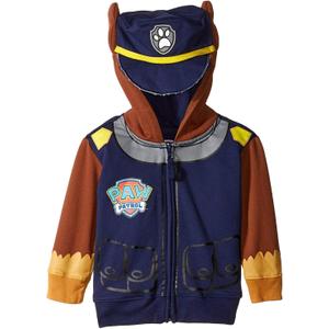 Nickelodeon Boys Paw Patrol Ryder Cosplay Hoodie (4T, Chase Navy)