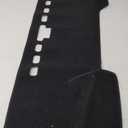 Dashboard Cover Suitable for Toyota Camry 2025 (Without HUD) Car Dashboard Cover Sun Visor Mat Non-Slip Polyester Dashboard Accessories (Black)