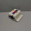 Eastar Kids Accordion Toy Accordian Mini Musical Instruments 10 Keys Button for Child Children Kids Toddlers Beginners (White)