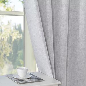 100% Blackout Curtains 108 inch Length 2 Panels Faux Linen Long Drapes for Bedroom Living Room Black Out Room Darkening Curtain Thermal Insulated Back Tab Rod Pocket(W52 x L108, Off-White)