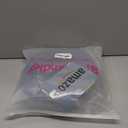 Ear Piercing Pillow Removable Cover for Side Sleepers Ear Pain Luxury Cnh Ear Pillow with Holes Washable Side Sleeping Pillows Support Head, Minky Dot Denim Blue