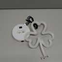 Curyidy Neon Signs Shamrocks Shaped St. Patrick's Day Decorations, Green LED Clover Neon Lights for Bedroom Decor Battery/USB Operated Night Lights for Home Tabletop Lamp