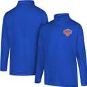Ultra Game Mens NBA Official Quarter Zip Long Sleeve Pullover T-Shirt (M)