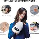 Hand Massager with 2 Heat Settings, 3 Compression Modes & 3 Timer Options - Thoughtful Holiday Present for Mom, Dad & Loved Ones, Ideal for Arthritis Relief and Relaxation