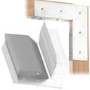 Shimeyao 25 Pcs Hurricane Tie Galvanized Rigid Tie Angle Rafter Brackets Galvanized Joist Hangers Hurricane Straps for Rafters, Roofing Trusses, Wood Timber