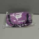 ECHSRT Jumbo Pencil Case Organizer for Men Women, Extra Large Capacity Pencil Pouch, Sturdy Portable Storage Bag for Office Travel Supplies - Purple