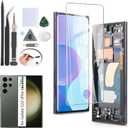 YWLRONG Display for Samsung Galaxy S23 Ultra OLED Screen Replacement LCD Touch Screen Digitizer Assembly for Samsung Galaxy S23 Ultra SM-S918U S918U1 with Tools(Support Fingerprint