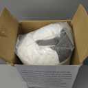 Cervical Neck Pillow for Pain Relief Sleeping, Contour Memory Foam Pillows, Ergonomic Side Sleeper Pillows for Adults, Orthopedic Neck Support Pillow for Back Stomach Sleepers-King Size (King size-28.4''Lx16.5''Wx5.5''H, Dark Grey)