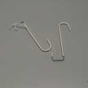 FYY Over The Door Hooks, 6 Pack Upgraded Long Door Hangers Hooks with Rubber Prevent Scratches Heavy Duty Organizer Hooks for Hanging Clothes, Towels, Hats, Coats, Bags White