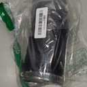 Hon&Guan 3" x 8FT Insulated Duct with Aluminum Foil, Flexible Dryer Vent Hose for HVAC Ventilation and Duct Fan Systems, 2 Clamps Include (Black)