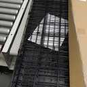 FDW Dog Crate Dog Kennel Cage with Double Door,36 inch Folding Metal Wire Dog Cage with Removable Tray&Divider Panel,Pet Crate for Medium Dogs,Black