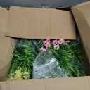Zeyune 120 Bundles Artificial Flowers for Outdoor UV Resistant Fake Plastic Flowers Plants Bulk Faux Realistic Eucalyptus Violet Lavender for Spring Summer Home Window Yard Patio Garden Decor(Multi2)
