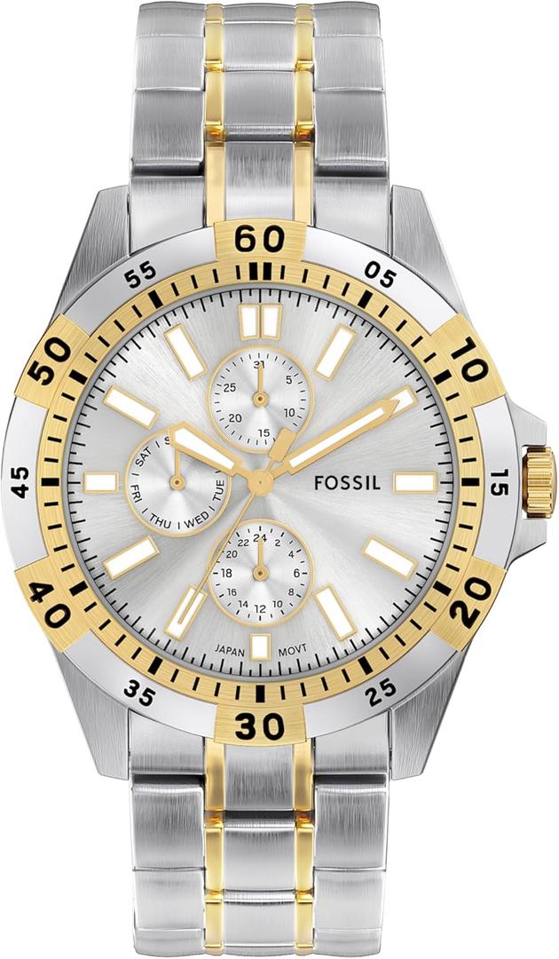 Fossil Men's Garrett Multifunction Two-Tone Stainless Steel Watch