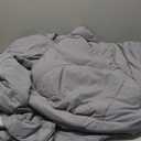REST Evercool Cooling Comforter, Twin/Twin XL, Blanket for Hot Sleepers, All Season Bedding to Keep Cool for Night Sweats, Breathable Lightweight Blanket, 68"x90" Inches, Cool Gray