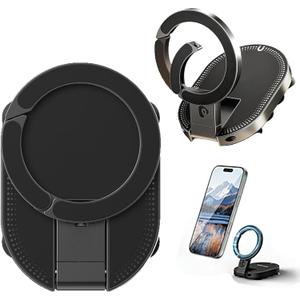 3-in-1 Suction Magnetic Phone Holder,2026 New Foldable & 360Rotatable Phone Holder, Universal Portable Phone Stand for Car Dashboard, Gym, Kitchen, Office (1PCS)
