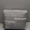 Heated Blanket Throw with 1/2/4/6/8 Hours Auto-Off 10 Heat Level, 50'' * 60'' Cozy Faux Rabbit Fur Bubble Electric Blanket with Overheat Protection(Dark Grey)