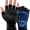NEVVIS Compression Gloves Women Men, Arthritis Gloves for Women for Pain, Carpal Tunnel, Swelling Edema, Tendonitis, 1 Pair (Black, M)