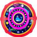 Ocean Twister 360 Sit Twist Spin Classic Spinning Kids Toy Activity Toy for Toddlers Ages Over 18 Months 2 3 4 5 Birthday for Boy Girl Indoor or Outdoor Larger Chassis More Stable and Safer (Red), Standard