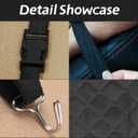 Jokuye 1 Pack Car Seat Cushion Comfortable Seat Cover for Cars, Full Back and Seat Cushion for Driver or Passenger-Black