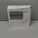 Lullaby 60pcs Green Plastic Plates with Gold Rim, Includes 30pcs Dinner Plate 10'' and 30pcs Clear Dessert Plate 7.5'', Green Disposable Plastic Plates for Parties, Birthdays and Wedding