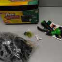 Flexi Hose Expandable Garden Hose with 8 Function Nozzle, 50FT - Lightweight Retractable Garden Hose, Water Hose - No-Kink Flexibility, 3/4 Inch Solid Brass Fittings and Double Latex Core (Black)