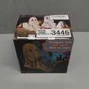 Display Statue Nightlight Ghost Walking Dog, Warm Lighted Indoor Figurine Lamps, Halloween Decors Spooky Dog Light, Cute Decorations for Party, Home, Bedroom, Shelf, Table Centerpiece (Girl)