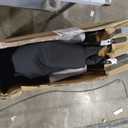 Medline Comfortable Folding Wheelchair with Swing-Back, Desk-Length Arms and Elevating Footrests, 20W x 16D Seat