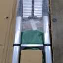 JADDUO Telescoping Ladder,26.2 FT Extension Ladder,Aluminum Lightweight Telescopic Ladder with 2 Triangle Stabilizers, Telescoping Attic Ladders RV Ladders for Travel