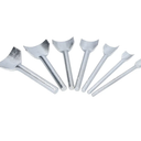 7 Pieces Semi Circular Cutter Punch, 10 to 40 MM Leather Punch Tool, Made of Carbon Steel Material Suitable for End Processing of Wallet, Card Holder, Perforated Leather Crafts