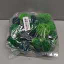 42Pcs St Patricks Day Vase Filler Wicker Rattan Balls, Table Decor Wicker Rattan Balls Hanging Ornaments Vase Bowl Fillers for Spring St. Patrick's Day Home Vase Centerpiece Bowls Table Decor