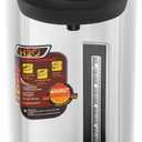 Water Boiler & Warmer, 750W 4L Electric Stainless Steel Water Boiler with 3 Dispensing Modes and Filter Mesh, Water Kettle Daily Use