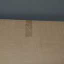 12"W x 44"H Americraft Two Equal Raised Panel Exterior Real Wood Shutters (Per Pair), Natural Twine