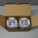 Yiliaw LED Garage Light, 2 Pack 60W LED Shop Lights with 4 Adjustable Panels, Screw in Garage Light Bulbs 6500K 8000LM Daylight Deformable Lighting Fixture for Basement, Warehouse, Workshop