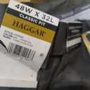 Haggar Men's Big & Tall Classic Fit Premium Comfort Dress Pant, 48W x 32L
