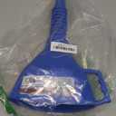 FlexAll Funnel - Long Flexible Funnel with Hose for Automotive Use - Durable Nitrile Rubber - Ideal for Car Oil Change, Transmission Fluid, Diesel, Fuel, Gas & More - Made in USA (Large, Blue)