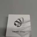 HitTopss Smart Ring, Fitness Tracking Smart Ring with Calories/Heart Rate/Blood Oxygen/Sleep Monitoring, IP68 Waterproof, No APP Subscription (Rose Gold, 10#)