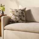 Loloi Chris Loves Julia Matilda Collection PCJ0031 Olive/Orange 18'' x 18'' Cover w/Down Pillow