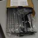 8-Tier Over the Door Pantry Organizer, Pantry Door Organizer with Adjustable Basket, Hanging Spice Rack for Kitchen & Laundry Room Organization, Black