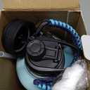 Insulated Water Bottle | Thickened Stainless Steel Vacuum Metal | Portable Sports Half Gallon Large Water Jug for Gym and Hiking with Straw, Carrier Bag, Handle Strap | BPA-Free 64 oz (Gradient Blue)