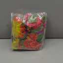 KUUQA 60 Pcs Tropical Party Decoration Supplies 8" Palmtera Hibiscus Leaves and Flowers, Simulation Leaf for Hawaiian Luau Party Jungle Beach Theme Table Decorations