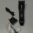 Beatslm Beard Trimmer for Men, 20 Length Adjustable, Cordless Waterproof Clippers, Stainless Steel T-Blade for Precision Facial Hair Trimming with 2 Guide Combs, Travel Lock, LED Display (Black)