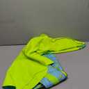 Dog Raincoat Reversible, Single Side Slicker Poncho Adjustable Waterproof Dog Rain Jacket with Leash Hole/Reflective Stripe Hooded Snowproof Windproof Clothes for Small to 3X-Large Dogs, 3XL (Neon Green)