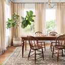 Loloi Chris Loves Julia x Rosemarie Collection ROE-01 Sage/Blush 7'-9" x 7'-9" Round Area Rug