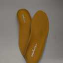 OrthoComfoot Plantar Fasciitis Orthotic Insoles - Comfortable High Arch Support Inserts for Women & Men, 220+lbs Heavy Duty Cushion Pain Relief Shoe Insole for Flat Feet - Arch Pain - Heel Pain -Work (10 Men/12 Women (Insole Length 11.2 in), Brown)