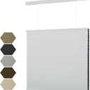 MYshade Top Down Bottom Up Cellular Shades, 1.5 inch Cordless Blackout Honeycomb Pleated Blinds for Windows Home Bedroom Office, Light Control, Thermal Insulated, 24 "W x 36" H, White
