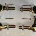 ATV M12*1.25 Tie Rod Ends Kit TE-1028 4pcs/set Replacement for SUZUKI KingQuad 750AXi 20112023; YFZ 450 YFZ450R 20092023; Can-Am DS 450